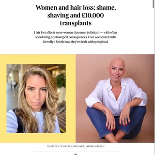 @thetimes #womenshairloss #hairtransplantsurgery - https://www.thetimes.com/life-style/health-fitnes