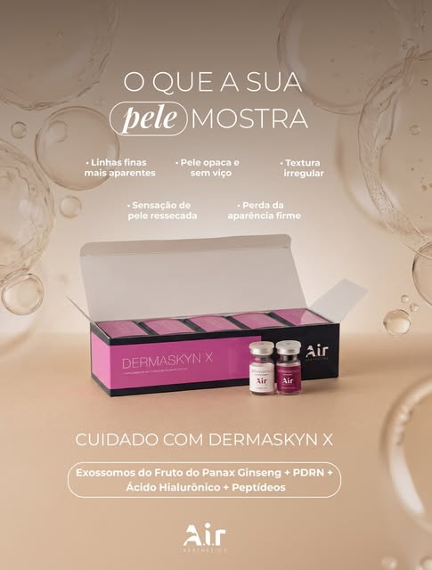 DermaSkyn X: biotecnologia cosmética para a qualidade da pele.

Exossomos do fruto de Panax ginseng,