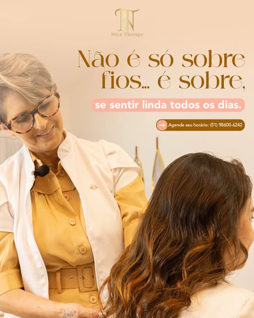 ✨ A verdadeira transformação começa quando você se sente bem consigo mesma. ✨

Cuidar dos seus cabel