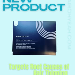 As Trichologists we are incredibly excited by the new Men's 50+ Nutraceutical from Nutrafol.

This f