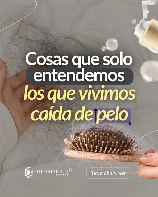 La caida de pelo es más que solo lo que se ve y solo quien lo vive puede entenderlo. Estamos trabaja