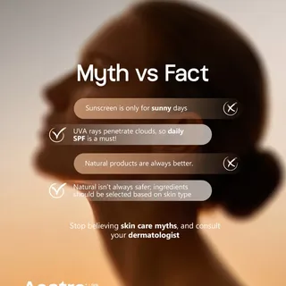 Stop believing skin care myths!