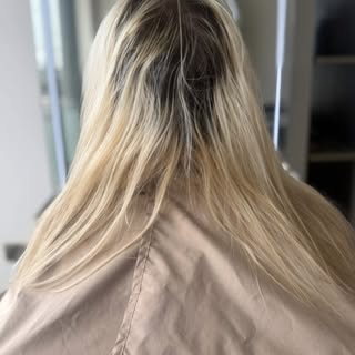 money peace refresh with a full head of nanos using voosh hair 👱‍♀️