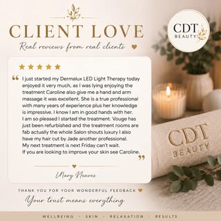 ✨ CLIENT LOVE ✨

There’s nothing quite like receiving feedback like this, especially from a new clie