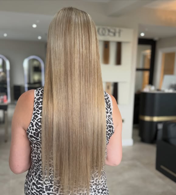 Full head of highlights with low lights 👱‍♀️🤍