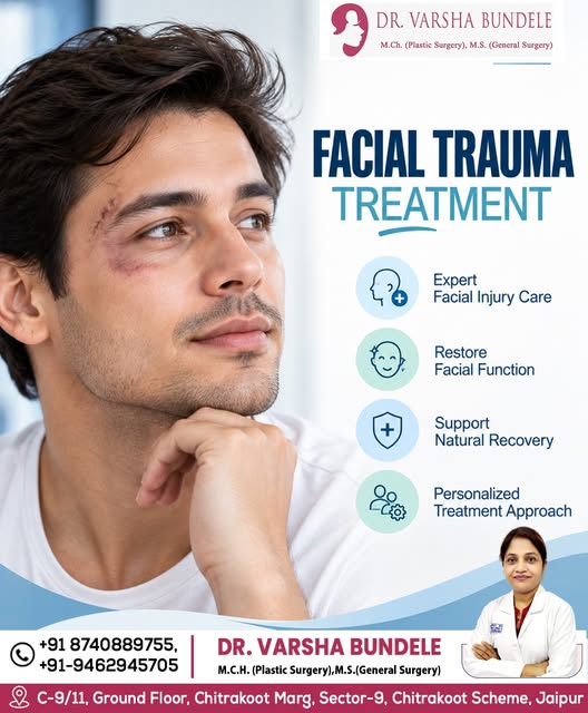 🩺 FACIAL TRAUMA TREATMENT — Expert Care for Facial Injuries

 Facial injuries can affect more than 