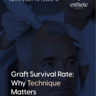 Graft survival depends on extraction method, handling, and implantation precision.
Minimizing trauma