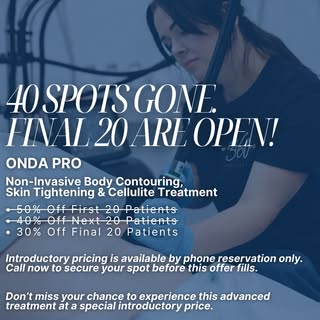 🚨 40 spots are officially gone... and the FINAL 20 are now open!

The response to ONDA PRO has been