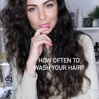 🚿There’ no one size fits all answer since we all have different hair densities and scalp types, but