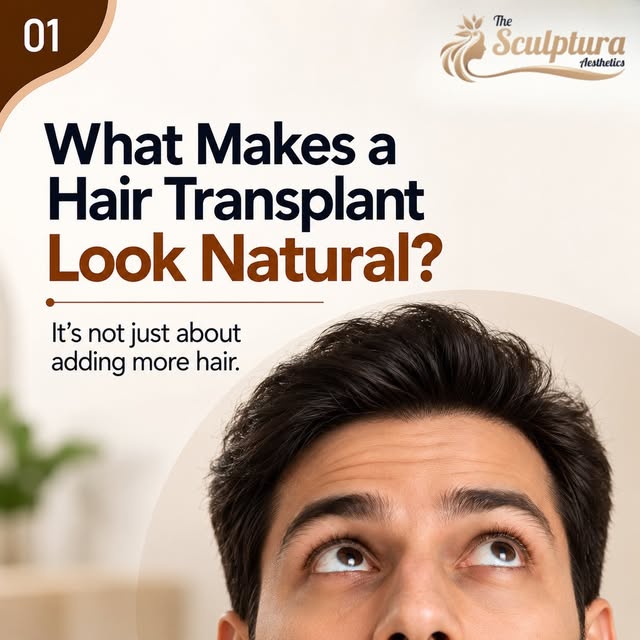 What makes a hair transplant look natural? 🧑‍🦱

It’s not just about adding more hair. A natural-lo