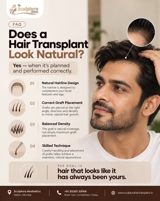 A natural looking hair transplant isn’t just about adding more hair. It’s about creating results tha