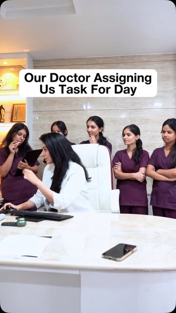 POV: The doctor is explaining the entire day’s task list like it’s a TED Talk… 🎤📋

Meanwhile us:
“
