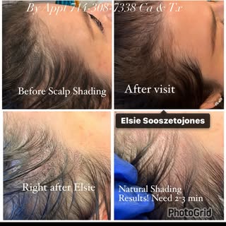 Thanks for trusting me, V #scalpshading #density #naturalresults #thequeenofscalp #smphair If you ar