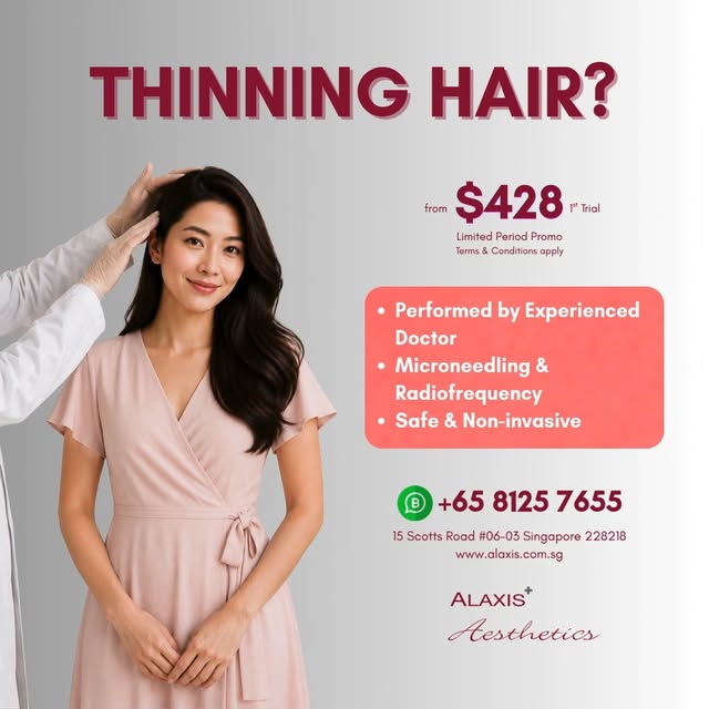 If you’re noticing a wider parting, reduced hair density or more visible scalp, early intervention m