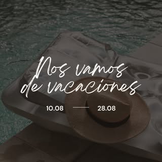 El verano también es tiempo de desconectar 🐚🪸🌊

Del 10 al 28 de agosto nuestra clínica permanecer