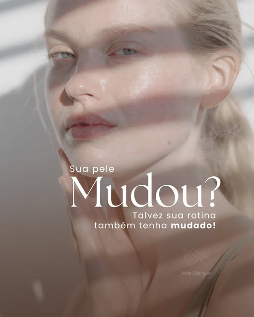Nem toda mudança na pele começa na nécessaire. 💁‍♀️

Às vezes, a pele muda antes de você perceber o
