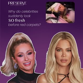 ✨ Ever noticed how celebrities suddenly look incredibly fresh just hours before a red carpet event?

