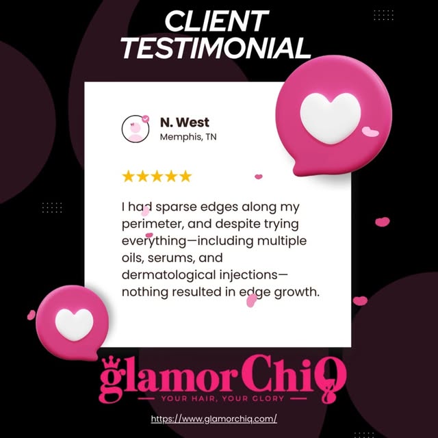 SHE TRIED OILS. SERUMS. DERMATOLOGICAL INJECTIONS.

6 WEEKS LATER… SHE’S SEEING EDGE GROWTH.

“Dr. K