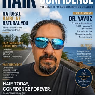 Confidence begins with a natural hairline.

Every successful hair transplant starts with careful pla