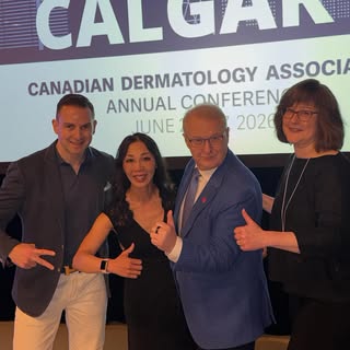 What an incredible weekend. I had the honour of co-chairing the Canadian Dermatology Association Ann