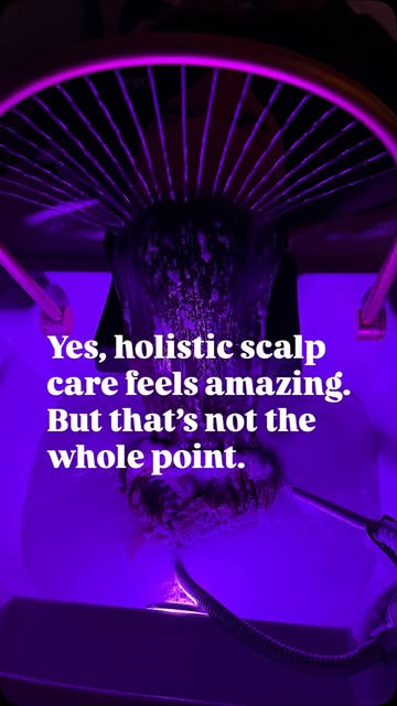 Yes, holistic scalp care can be incredibly relaxing.

But relaxation is only part of the experience.