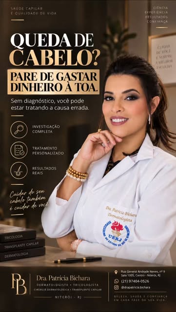 Seu cabelo continua caindo mesmo depois de vitaminas, shampoos, tônicos e tratamentos? Talvez o prob
