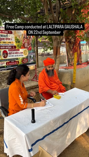 Free Camp Conducted at Laltipara Gaushala, Gwalior 
Helped needy people 

🧑🏻‍⚕️Dr Manjari Garg
MBB