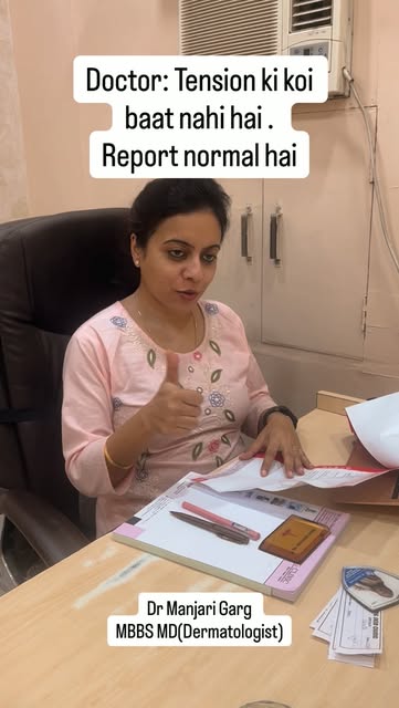 Normal reports don’t mean there’s nothing to evaluate. 👩‍⚕️

📍GARG CLINIC
33 haksar colony, 7th Cr