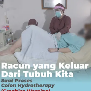 Seperti apakah racun yang keluar dari tubuh kita saat proses colon hydrotherapy?

Yang bisa kita lih