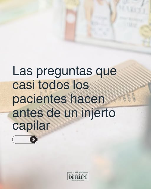 Antes de un injerto capilar es normal tener dudas. De hecho, las preguntas que más escuchamos en con