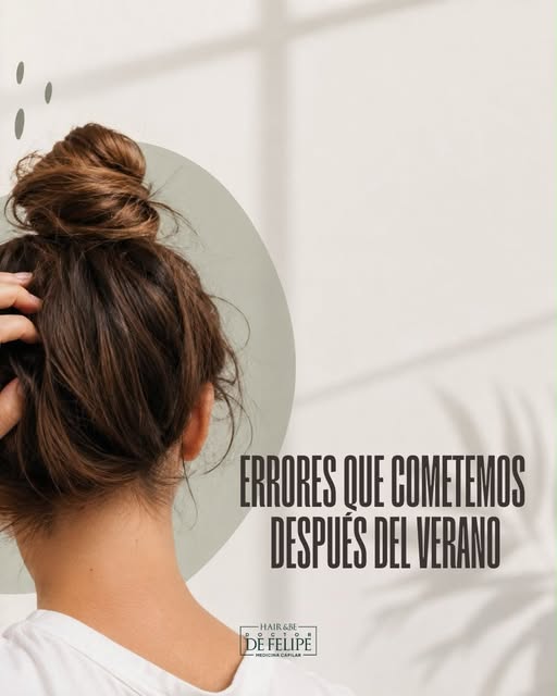 Después del verano es habitual notar cambios en el cabello.

Pero también es el momento en el que má