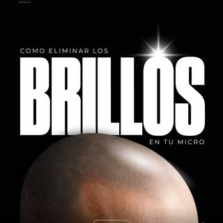 Los brillos en el cuero cabelludo hacen que la micro no luzca tan bien. Existen multitud de producto