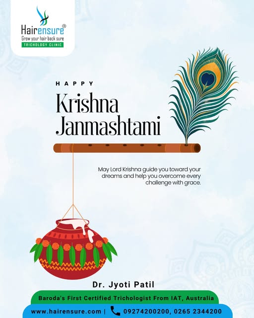 May the divine grace of Lord Krishna bring peace, prosperity, wisdom, and happiness into every life.