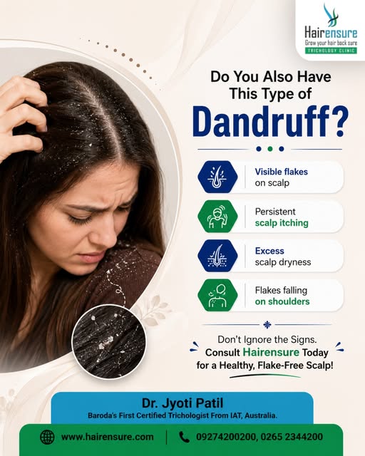 🚨 Don’t Ignore These Dandruff Warning Signs!
Is your scalp constantly itchy? Are flakes visible on 