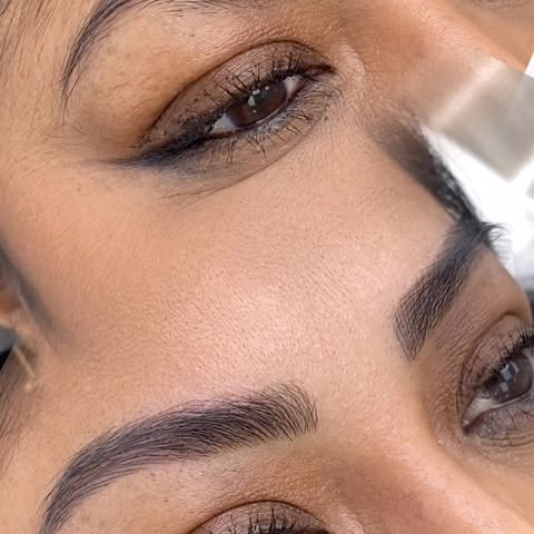 Microblading or in other words Nanoblading creates ultra-fine, hair-like strokes that blend seamless