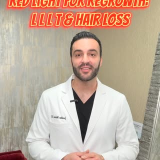 Can a red light actually regrow your hair? 🔴🧠
Let’s break down the science behind Low-Level Laser 