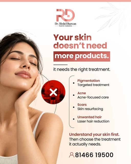 Your skin needs the right treatment — not more products.

Acne, pigmentation, scars and unwanted hai