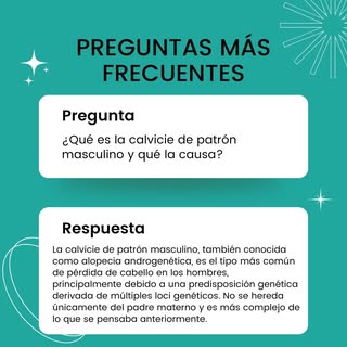 La pérdida de cabello puede tener muchas causas, y cada caso es único. Te invitamos a visitarnos par