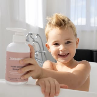 Boombiotics, the perfect natural hair care for babies & toddlers. Natural no tear formulas 🩷💫