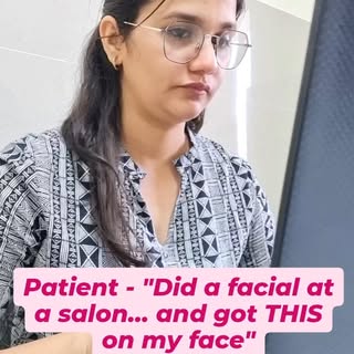 READ HERE👉 she Went to Parlour for a facial… came back with a fungal infection 😳

That red ring on