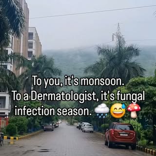 Protect your skin this monsoon: ✅ Change out of sweaty clothes as soon as possible.
✅ Dry skin folds