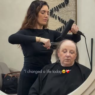“I changed a life today.”

It’s something we say in the salon… but it never feels normal to say out 