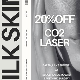 CO2 laser isn’t just a treatment, it’s a full skin reset.

By stimulating deep collagen remodeling, 
