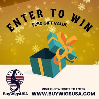 ✨ Have you entered our $250 Giveaway yet?⁠
⁠
It’s easy! Just submit your email at BuyWigsUSA.com for