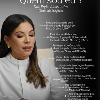 Para você que está chegando agora… seja muito bem-vindo(a)!
Prazer, eu sou a Dra. Éryka Alessandra.
