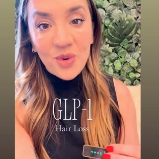 GLP-1 receptor antagonists have a bad rap when it comes to hair loss. 
You can most definitely have 