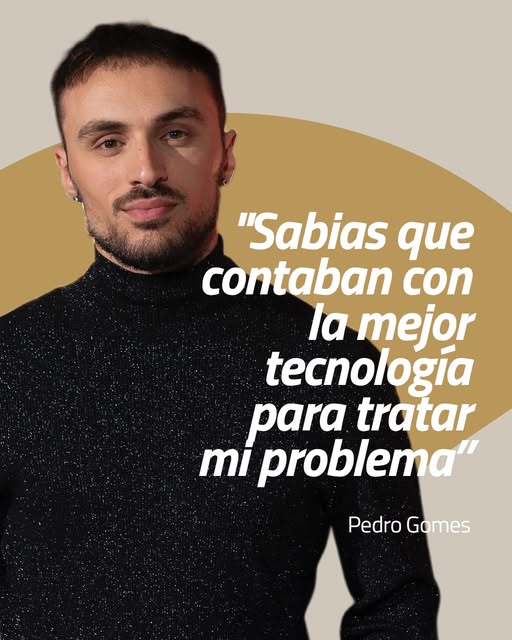 Pedro comparte con nosotros el resultado de su trasplante capilar y el impacto que esta decisión ha 