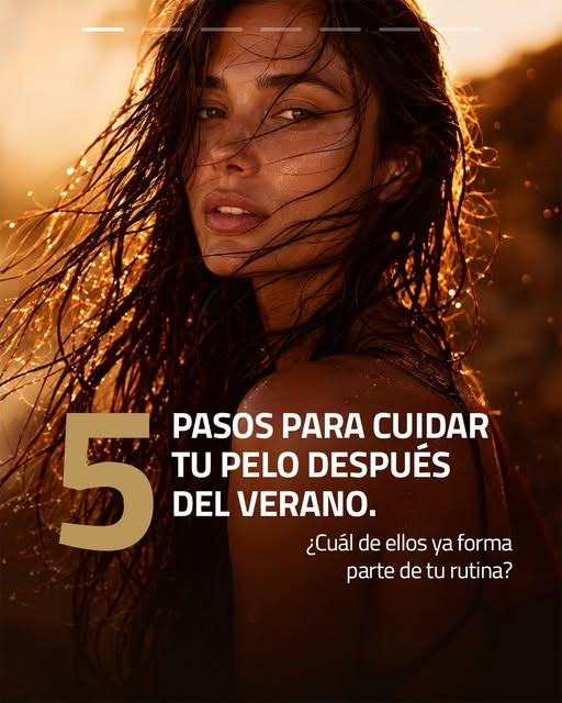 El verano y los días de calor nos dejan recuerdos inolvidables, pero también pueden dejar el pelo má