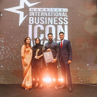 Honored to receive the Business Icon Award 
A proud moment for Dr. Hanan Dermatology & Speciality Cl