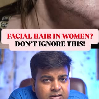 👩‍⚕️ Thicker, darker facial hair suddenly appearing? It may be more than a cosmetic concern.

Hair 